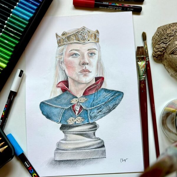 La casa del dragón. Rhaenyra Targaryen.